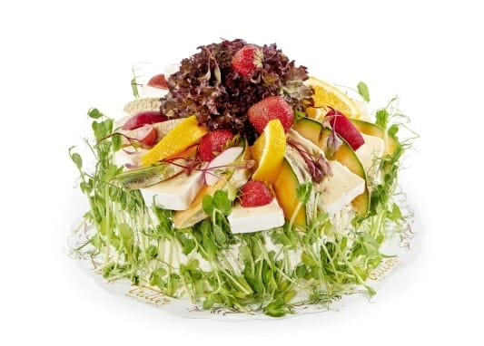 Vegetarisk Smörgåstårta