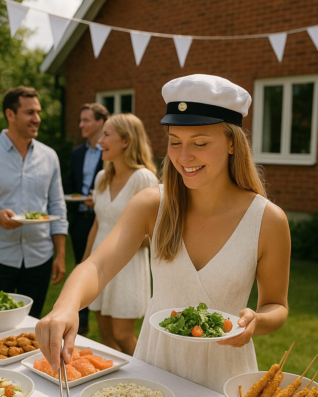 Vegetarisk studentbuffé